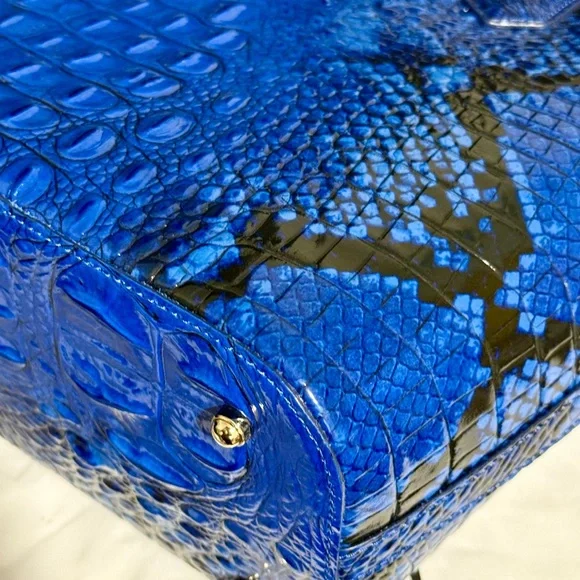 Brahmin Medium Asher in Blue Viper - Picture 8 of 10